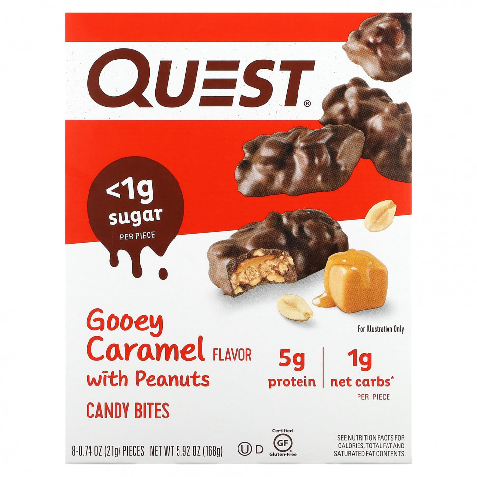   Quest Nutrition, Candy Bites,    , 8 , 21  (0,74 )    -     -,    