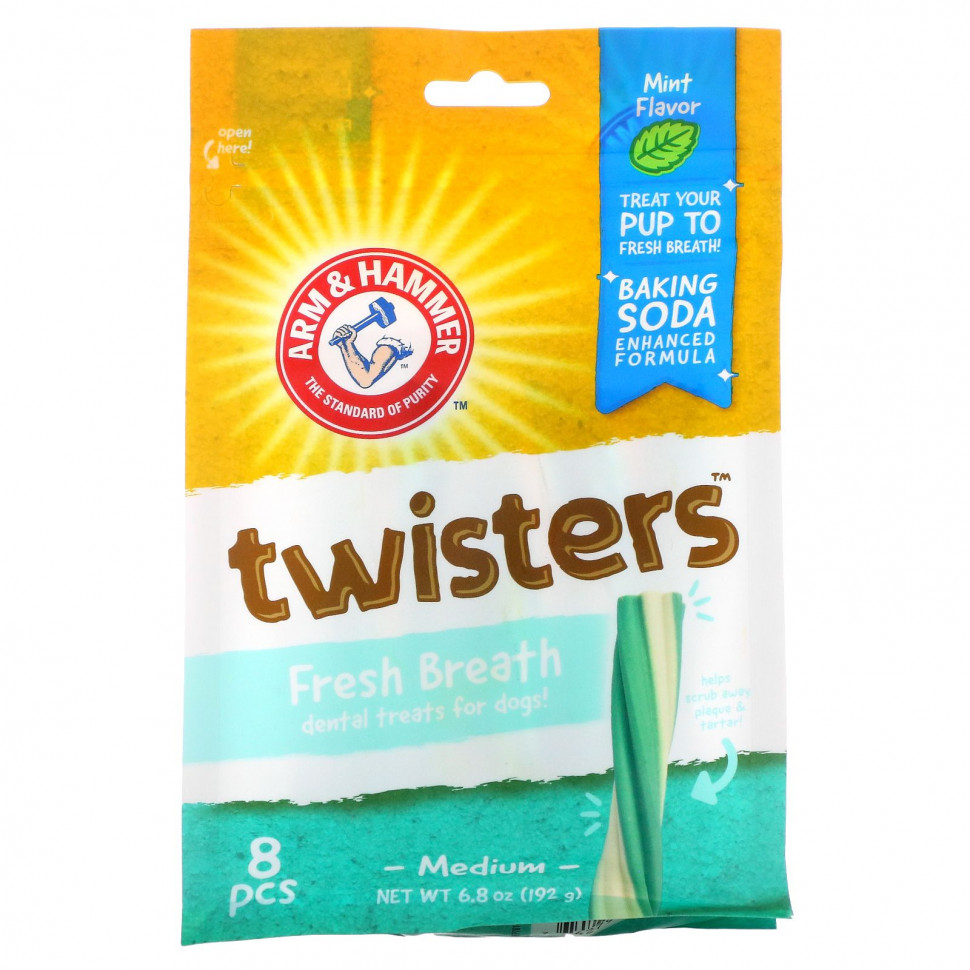   Arm & Hammer, Twister,    Fresh Breath, ,  , 8 .    -     -,    