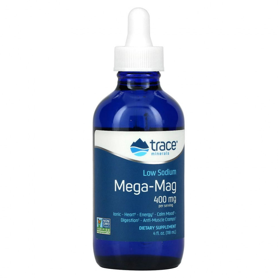   Trace Minerals , Mega-Mag    , 400 , 118  (4 . )    -     -,    