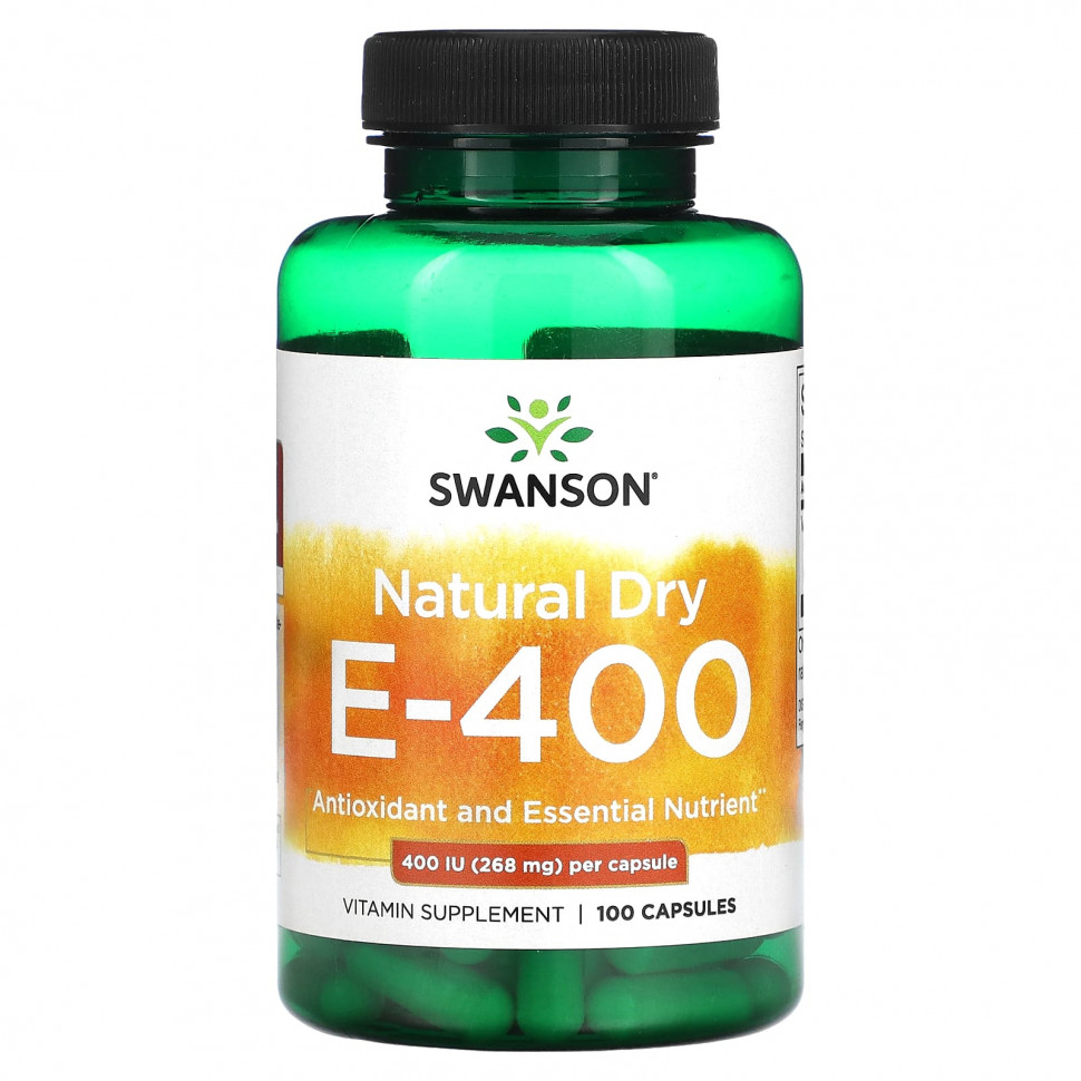   Swanson, Natural Dry E-400, 268  (400 ), 100     -     -,    