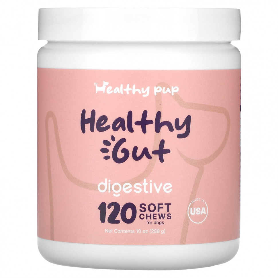   Healthy Pup, Healthy Gut,   ,  , 120  , 288  (10 )    -     -,    