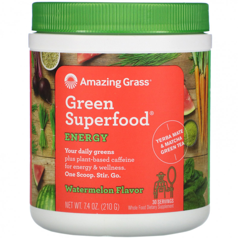   Amazing Grass, Green Superfood, , , 7,4  (210 )    -     -,    