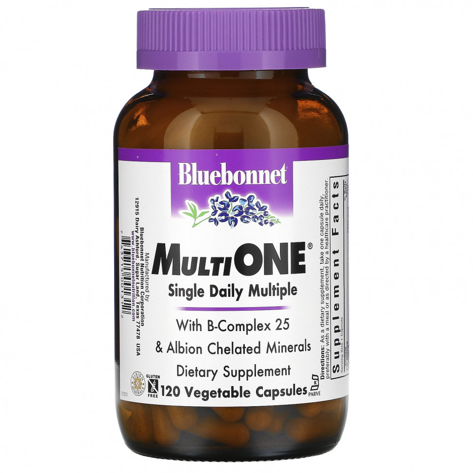   Bluebonnet Nutrition,  Multi One,   , 120      -     -,    