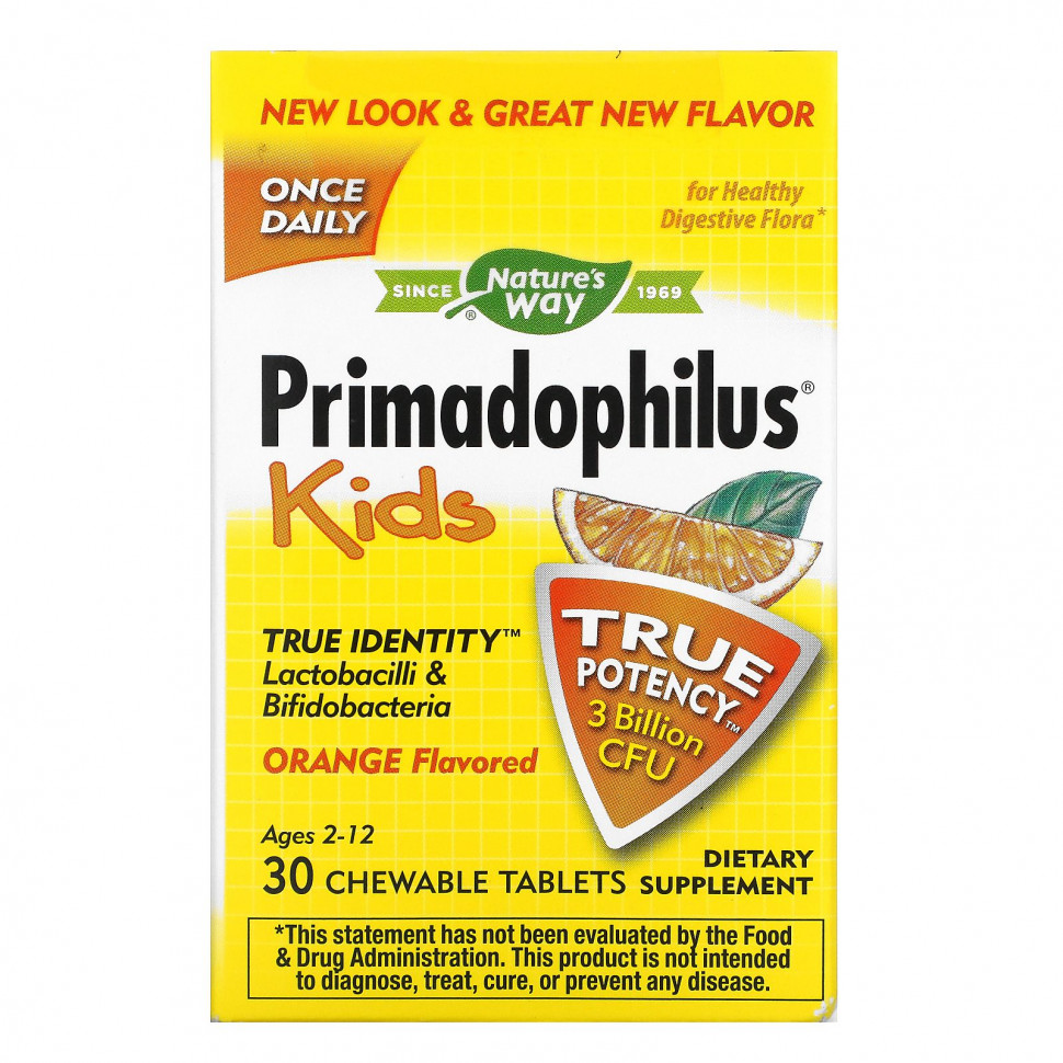   Nature's Way, Primadophilus,    2  12 ,  , 3  , 30      -     -,    