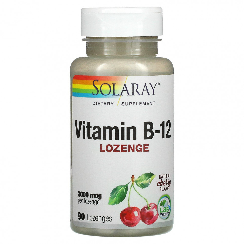   Solaray,  B12,     , 2000 , 90     -     -,    