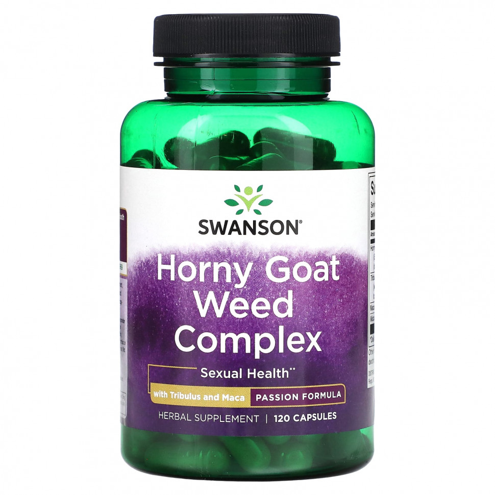   Swanson,  Horny Goat Weed    , 120     -     -,    