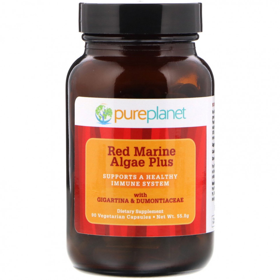   Pure Planet, Red Marine Algae Plus, 90      -     -,    