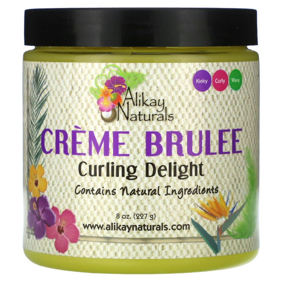   Alikay Naturals, Creme Brulee, Curling Delight, 227  (8 )    -     -,    