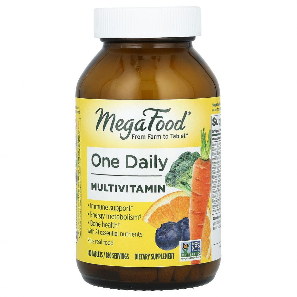   MegaFood, One Daily, 180     -     -,    