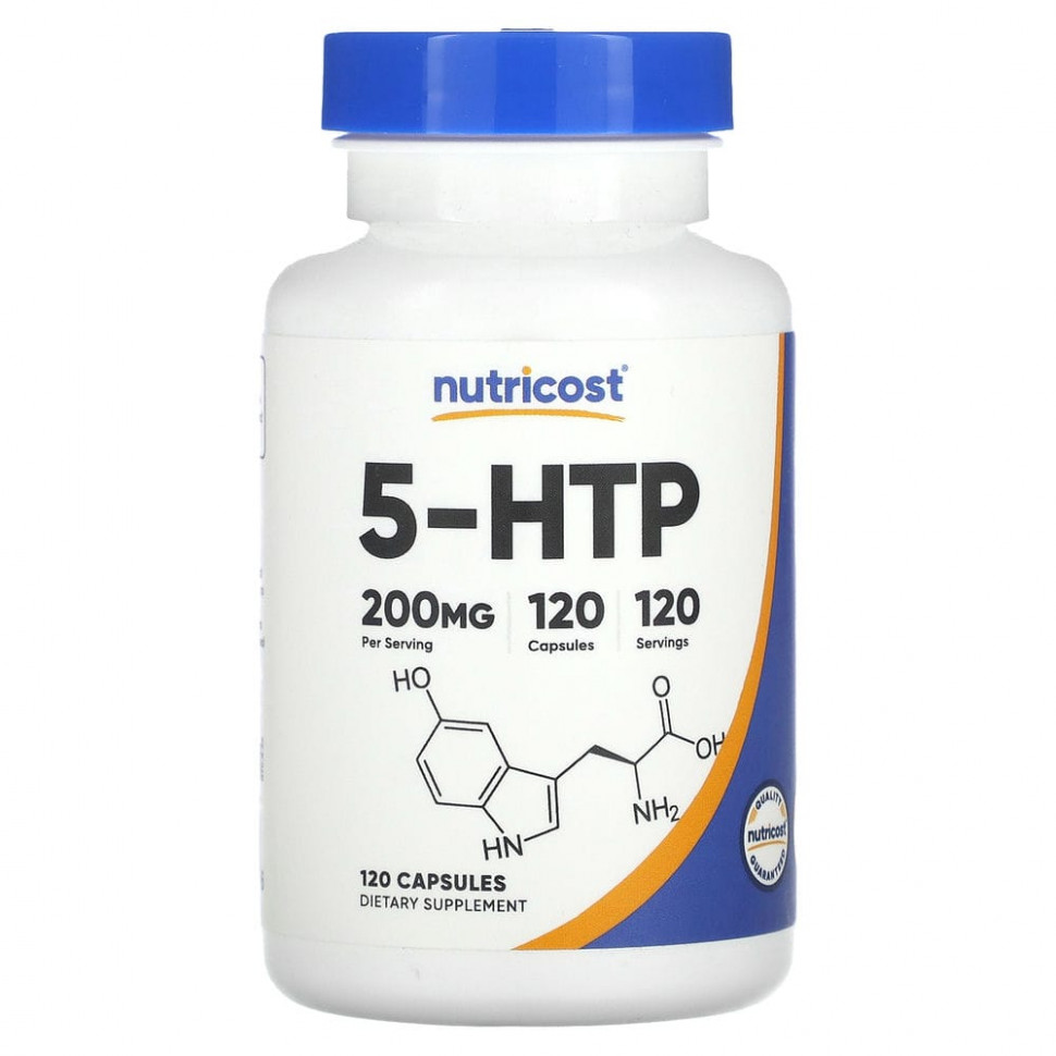   Nutricost, 5-HTP, 200 , 120     -     -,    