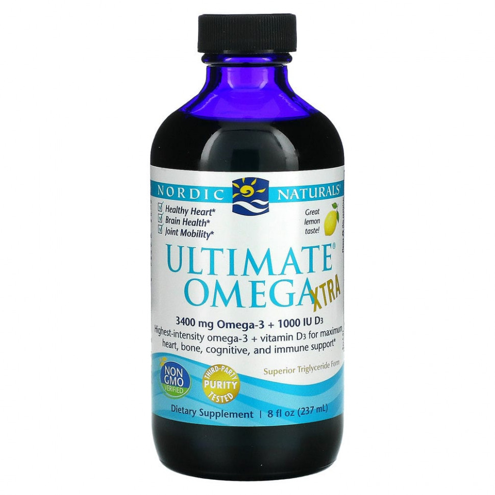   Nordic Naturals, Ultimate Omega Xtra, , 8   (237 )    -     -,    