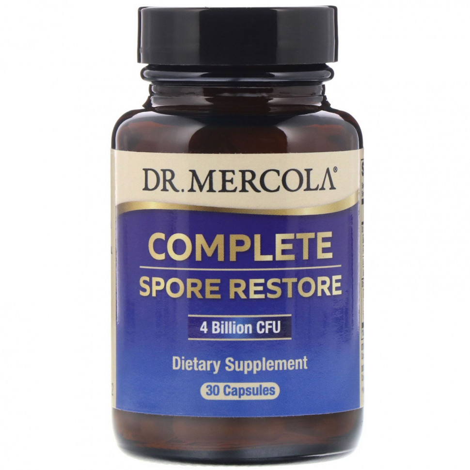   Dr. Mercola, Complete Spore Restore, 4  , 30     -     -,    