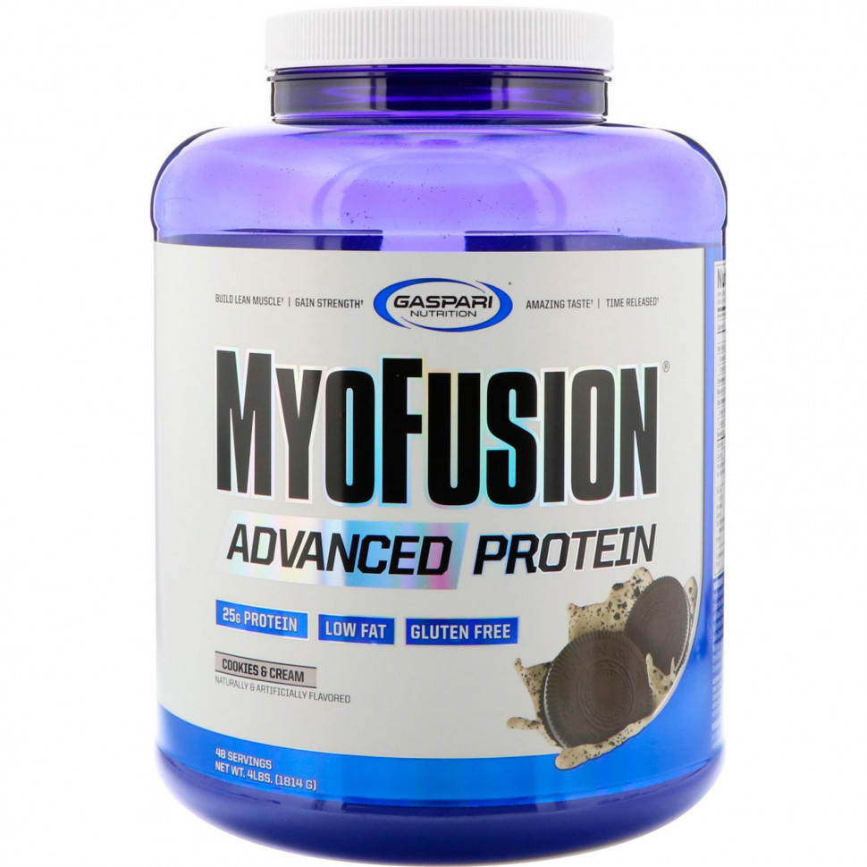   Gaspari Nutrition, MyoFusion Advanced, ,   , 1814  (4 )    -     -,    