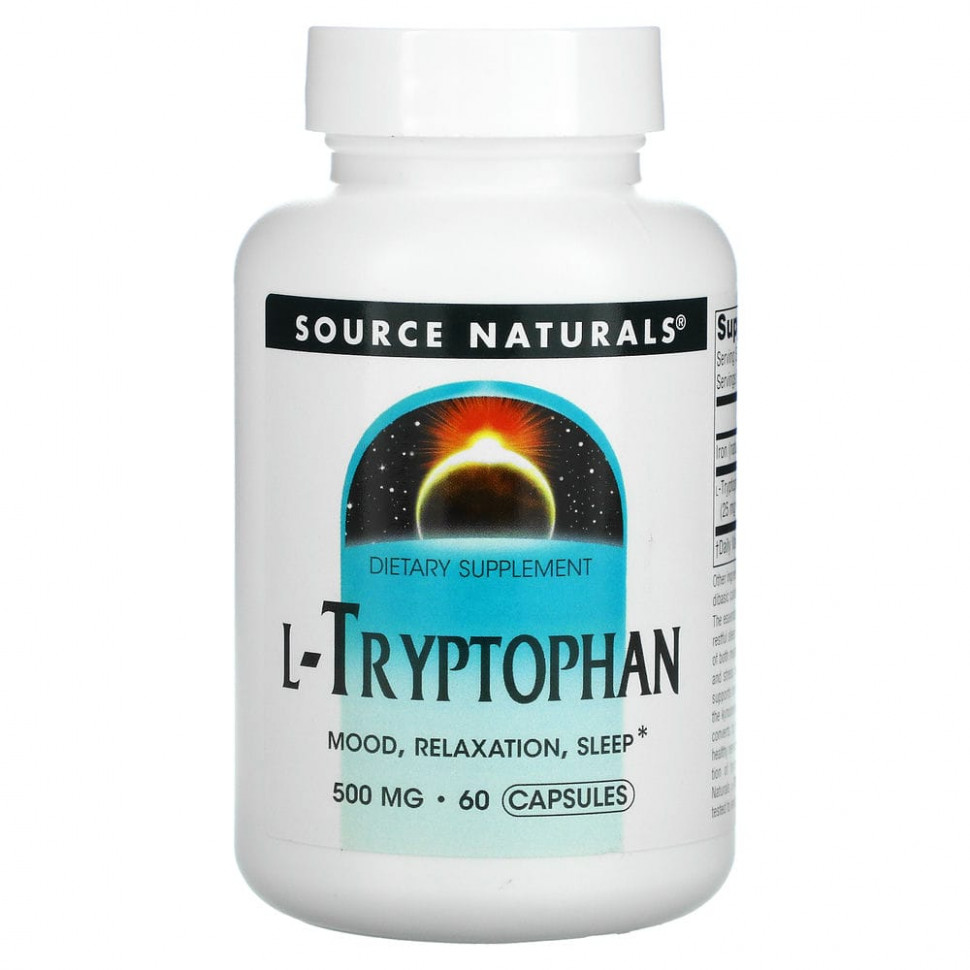   Source Naturals, L-, 500 , 60     -     -,    