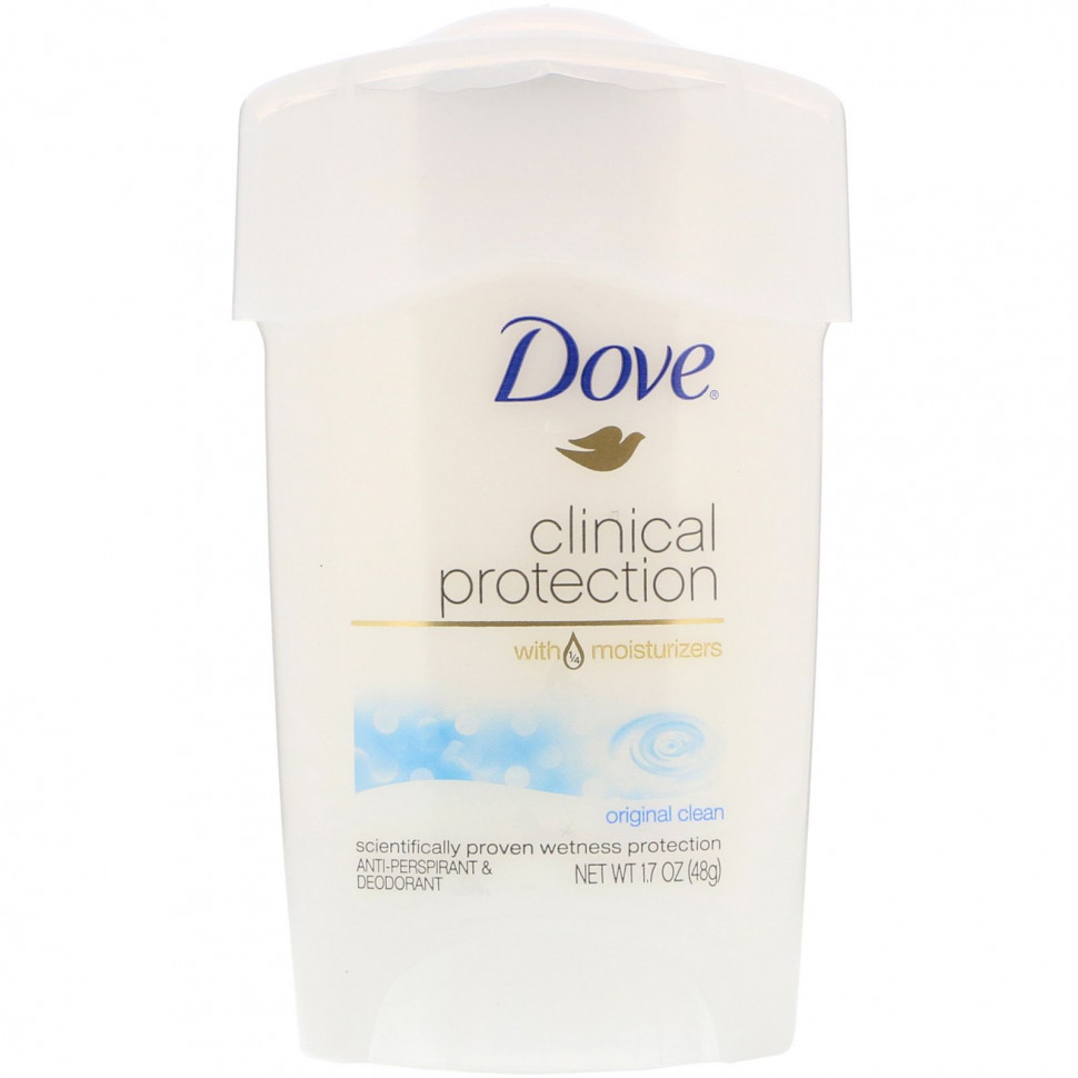   Dove, Clinical Protection, - Prescription Strength,  , 48     -     -,    