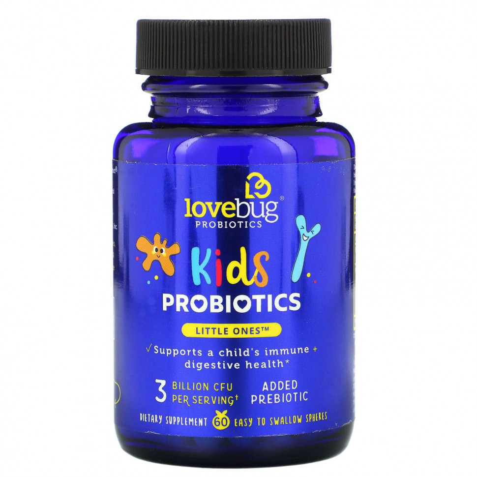   LoveBug Probiotics, Little Ones,   , 3  , 60 ,       -     -,    