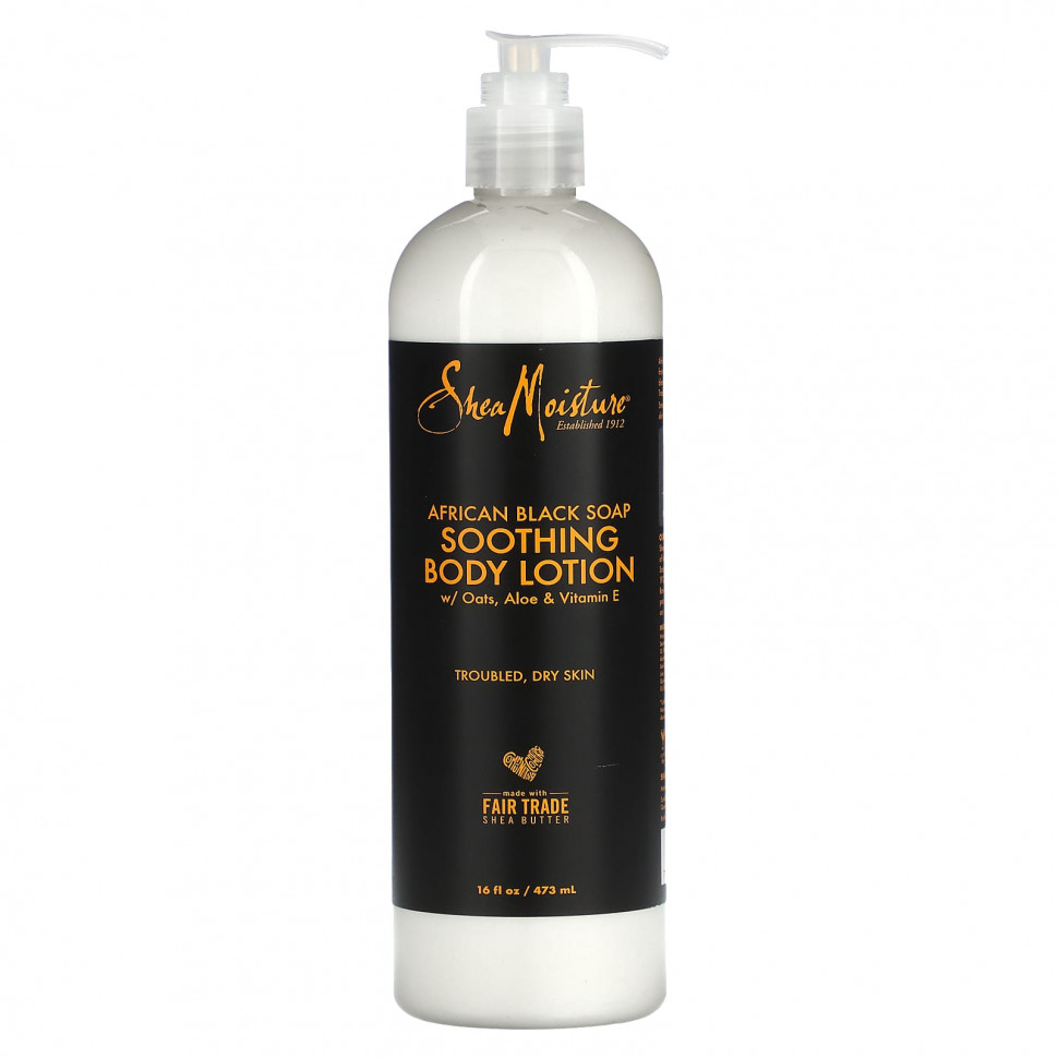   SheaMoisture, African Black Soap,    , 473  (16 . )    -     -,    