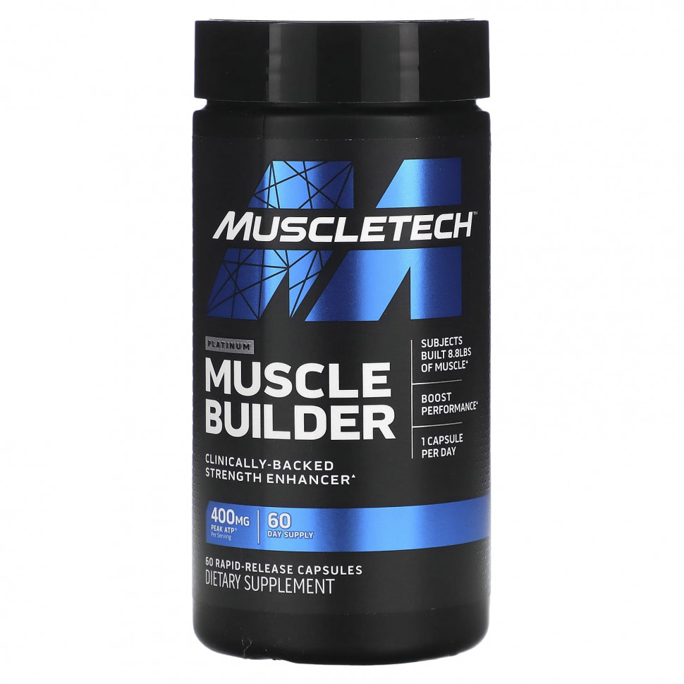   MuscleTech, Platinum Muscle Builder, 60        -     -,    