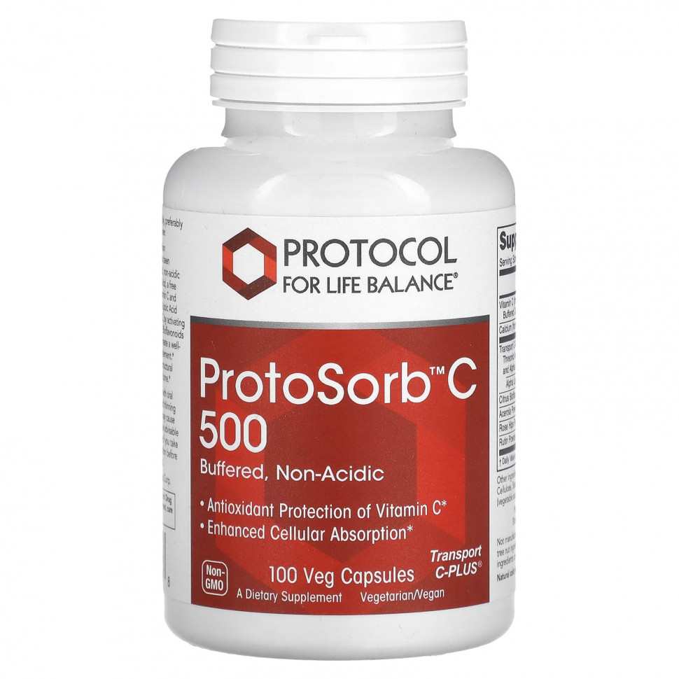   Protocol for Life Balance, ProtoSorbC 500`` 100      -     -,    