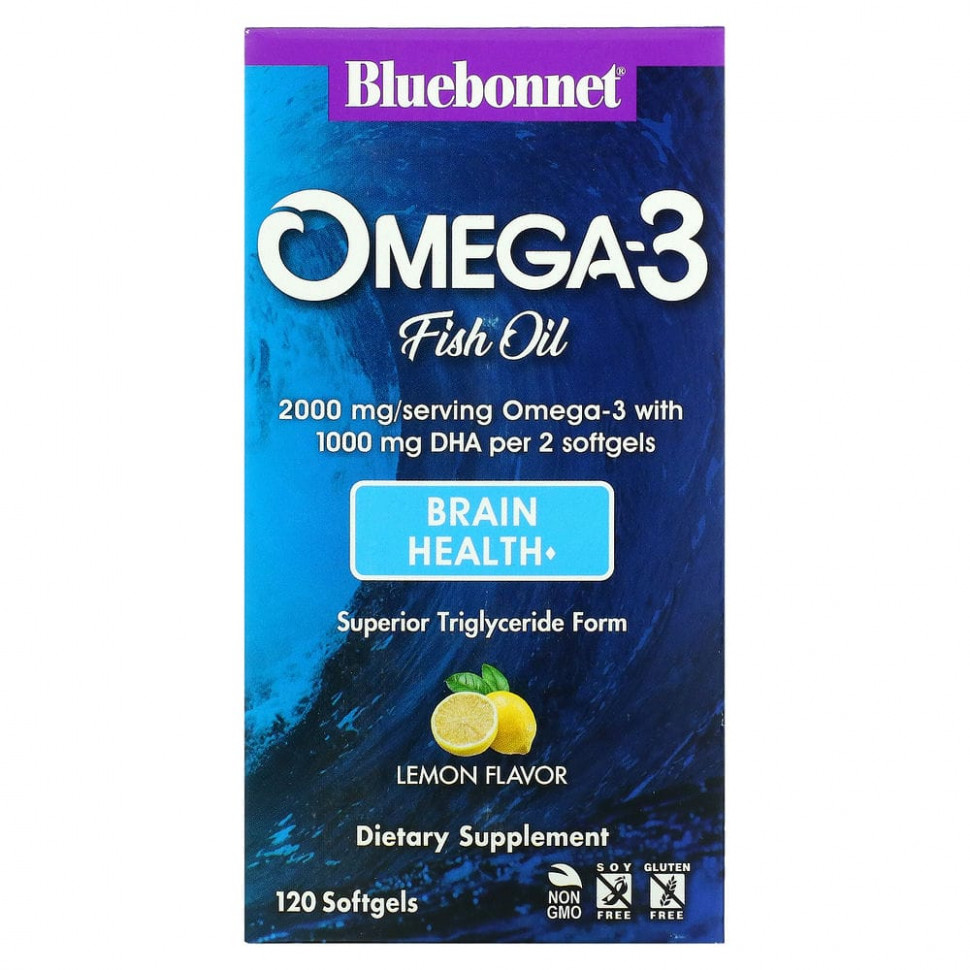   Bluebonnet Nutrition, -3   ,  ,  , 120     -     -,    