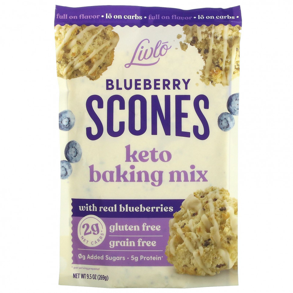   Livlo, Blueberry Scones,   -   , 269  (9,5 )    -     -,    