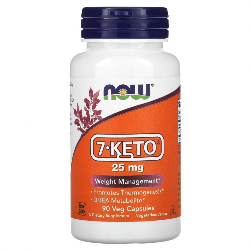   NOW Foods, 7-KETO, 25 , 90      -     -,    