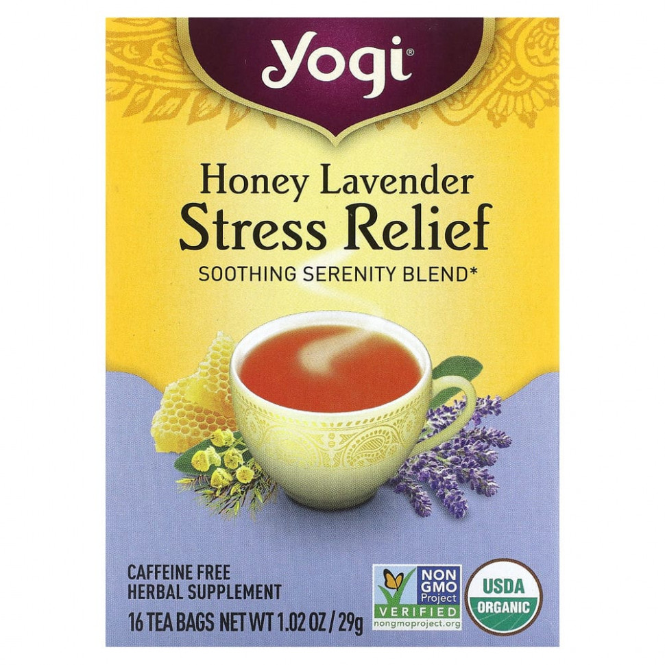   Yogi Tea, Stress Relief,   ,  , 16  , 29  (1,02 )    -     -,    