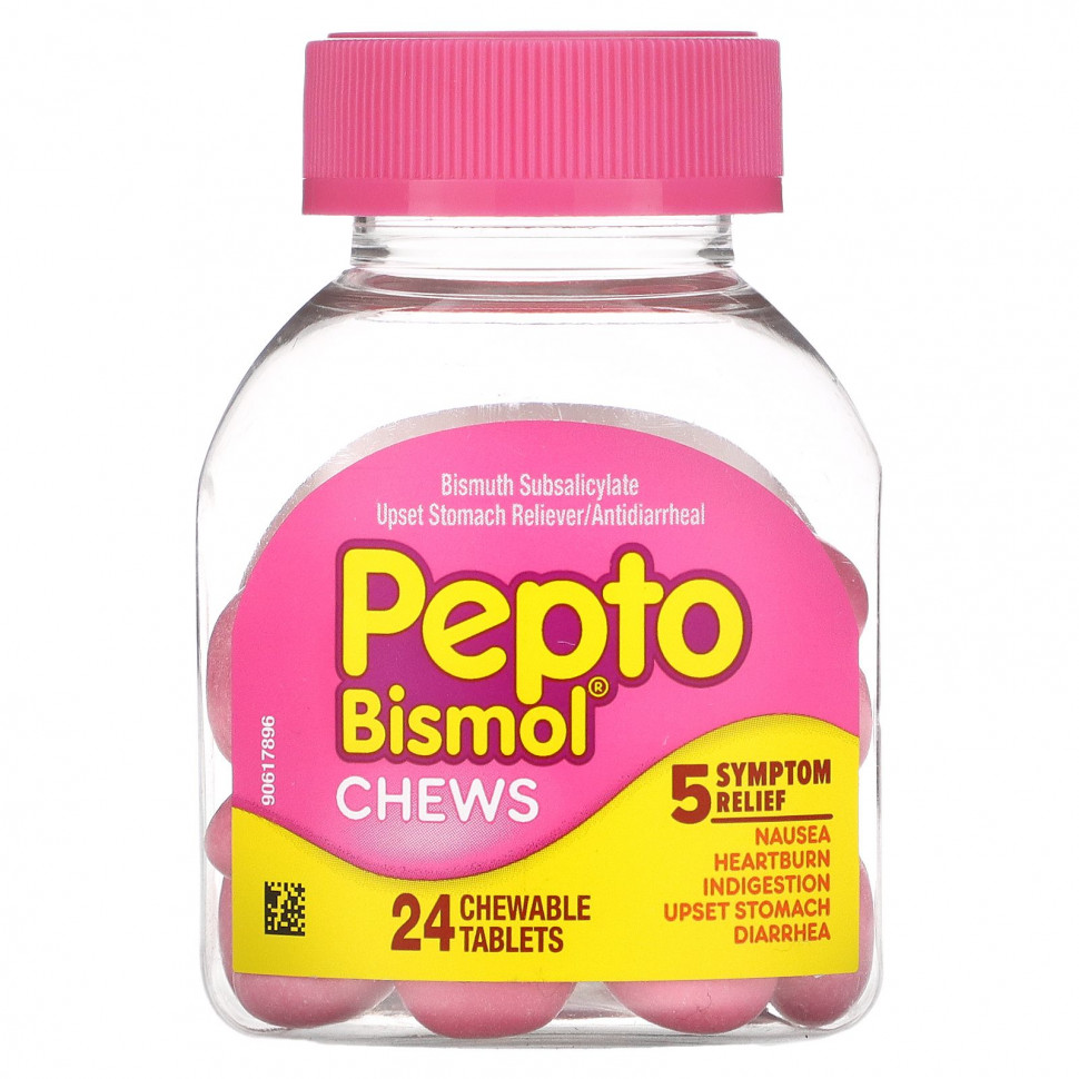   Pepto Bismol,   Pepto Bismol, 24      -     -,    