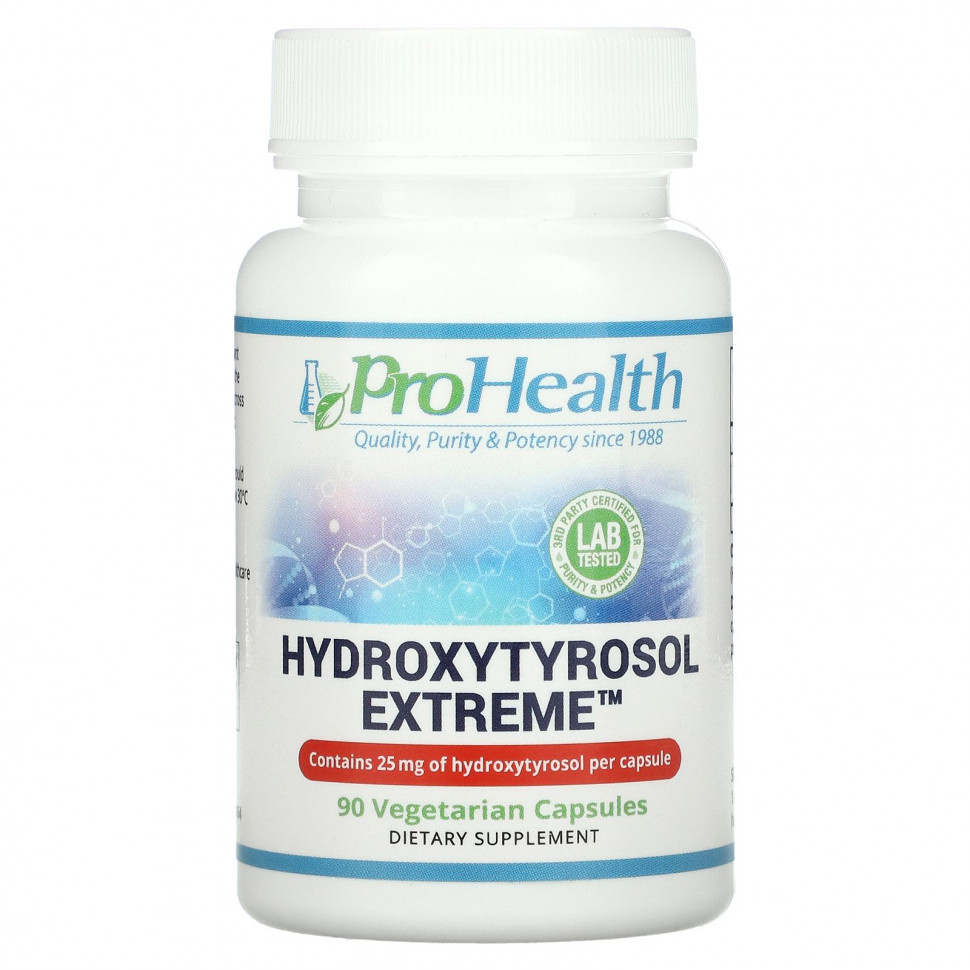   ProHealth Longevity, Hydroxytyrosol Extreme, 25 , 90      -     -,    