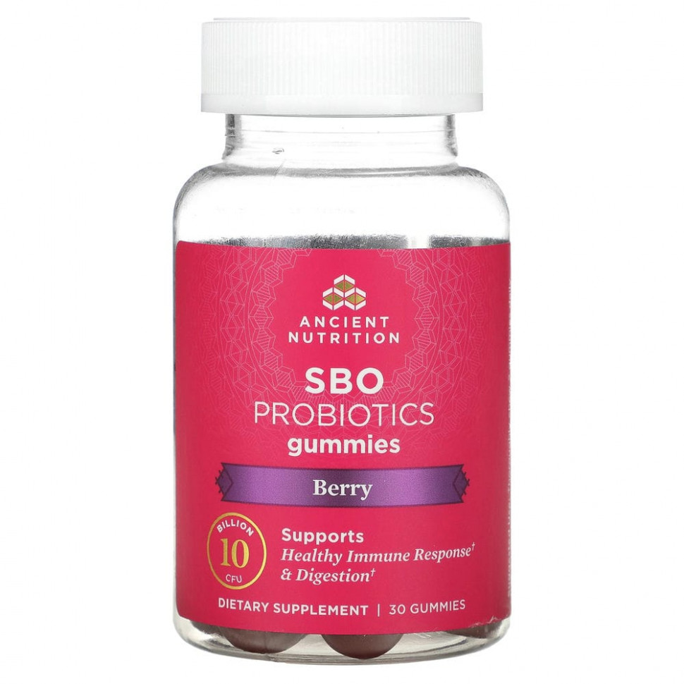   Dr. Axe / Ancient Nutrition, SBO Probiotics,  , 5  , 30      -     -,    