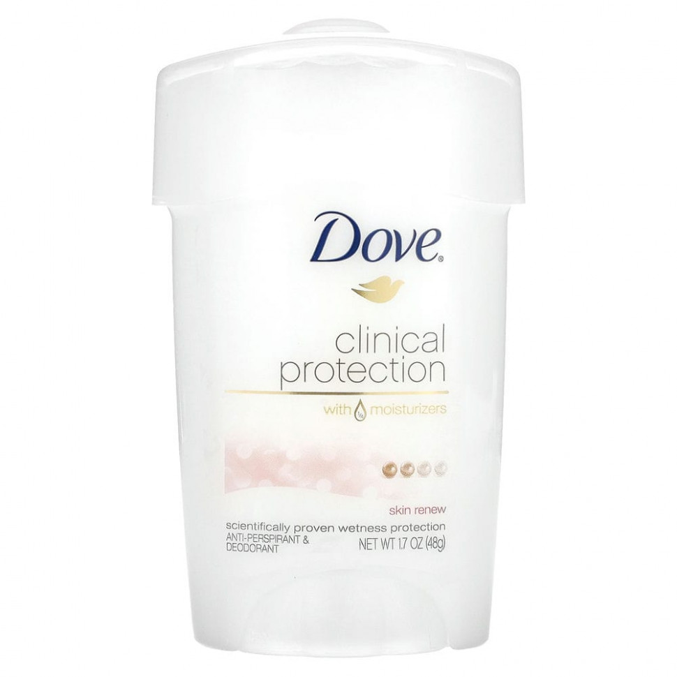   Dove, Clinical Protection, Prescription Strength, -,  , 48  (1,7 )    -     -,    