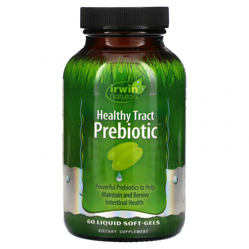   Irwin Naturals, Healthy Tract Prebiotic,    , 60       -     -,    