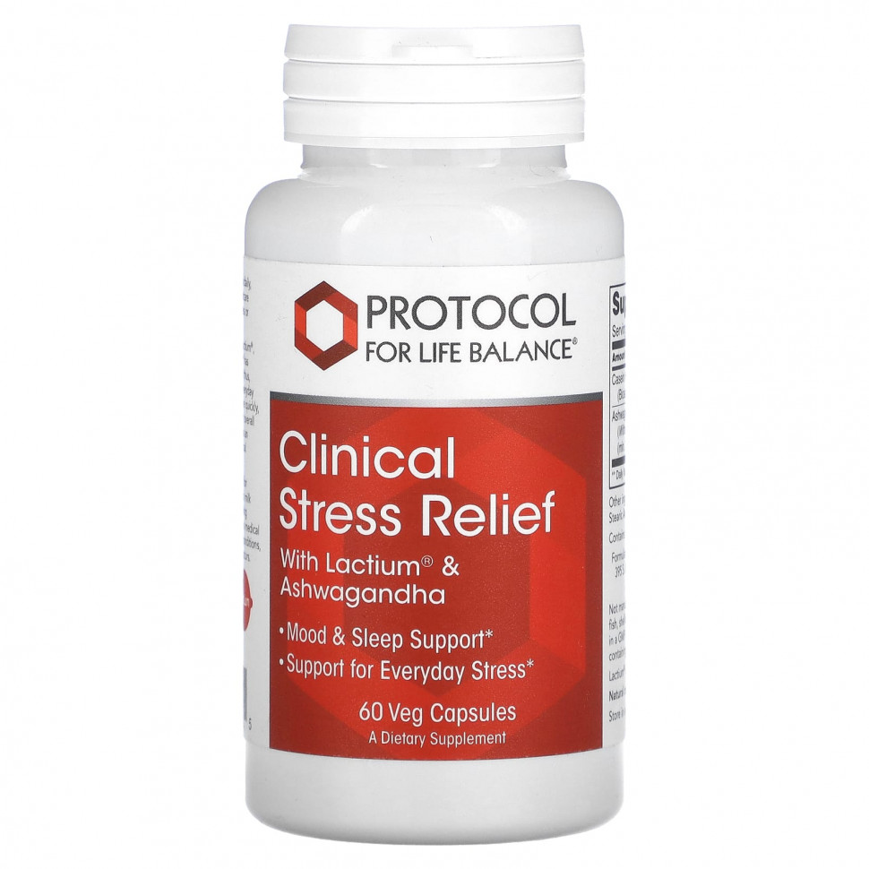   Protocol for Life Balance, Clinical Stress Relief, 60      -     -,    