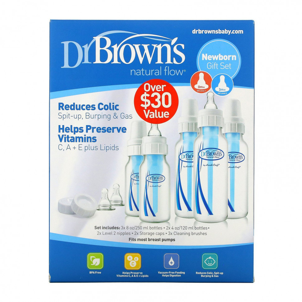   Dr. Brown's, Natural Flow,    , 1     -     -,    