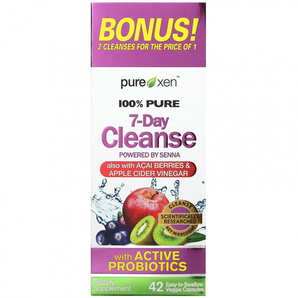   Purely Inspired, 100% Pure 7-Day Cleanse,  , 42        -     -,    