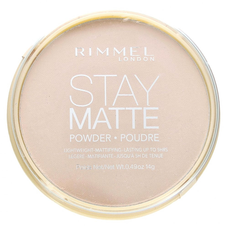   Rimmel London,   Stay Matte Powder, 003 Natural, 0,49  (14 )    -     -,    