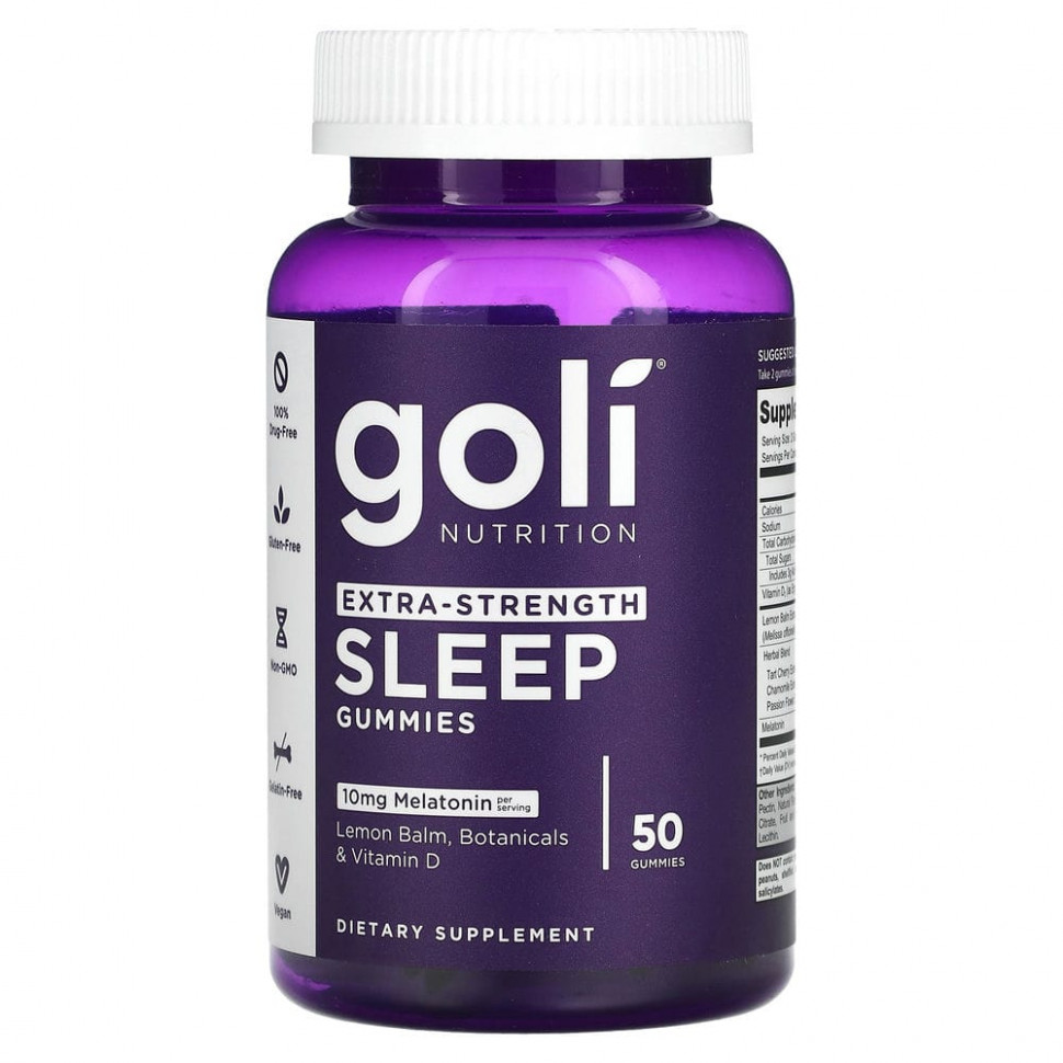   Goli Nutrition, Sleep,   , 10 , 50      -     -,    