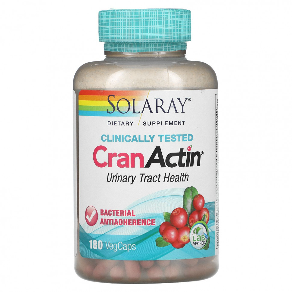   Solaray, CranActin,   , 180      -     -,    