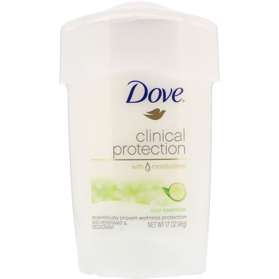   Dove, Clinical Protection, Prescription Strength, -, , 48  (1,7 )    -     -,    