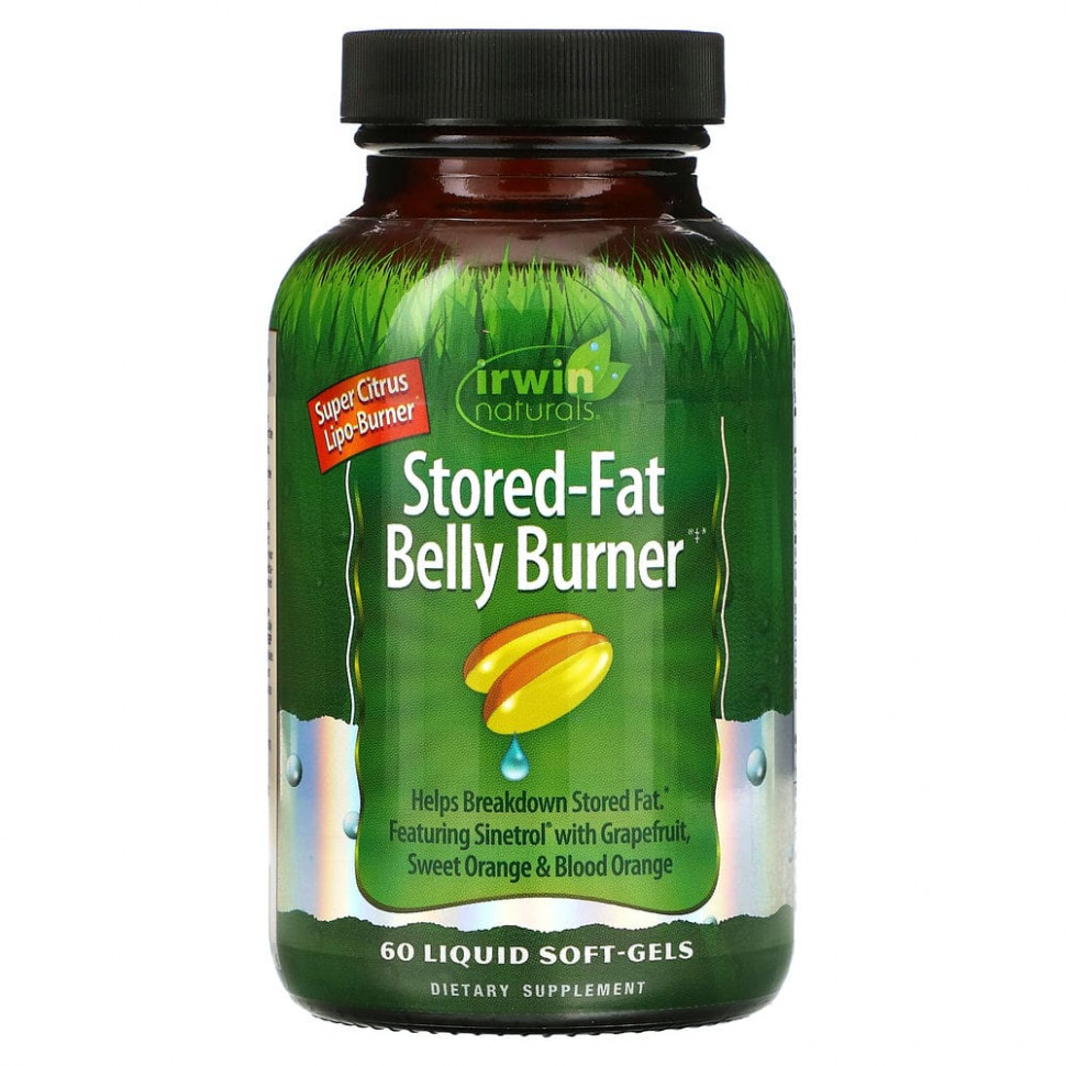   Irwin Naturals, Stored-Fat Belly Burner,  , 60       -     -,    