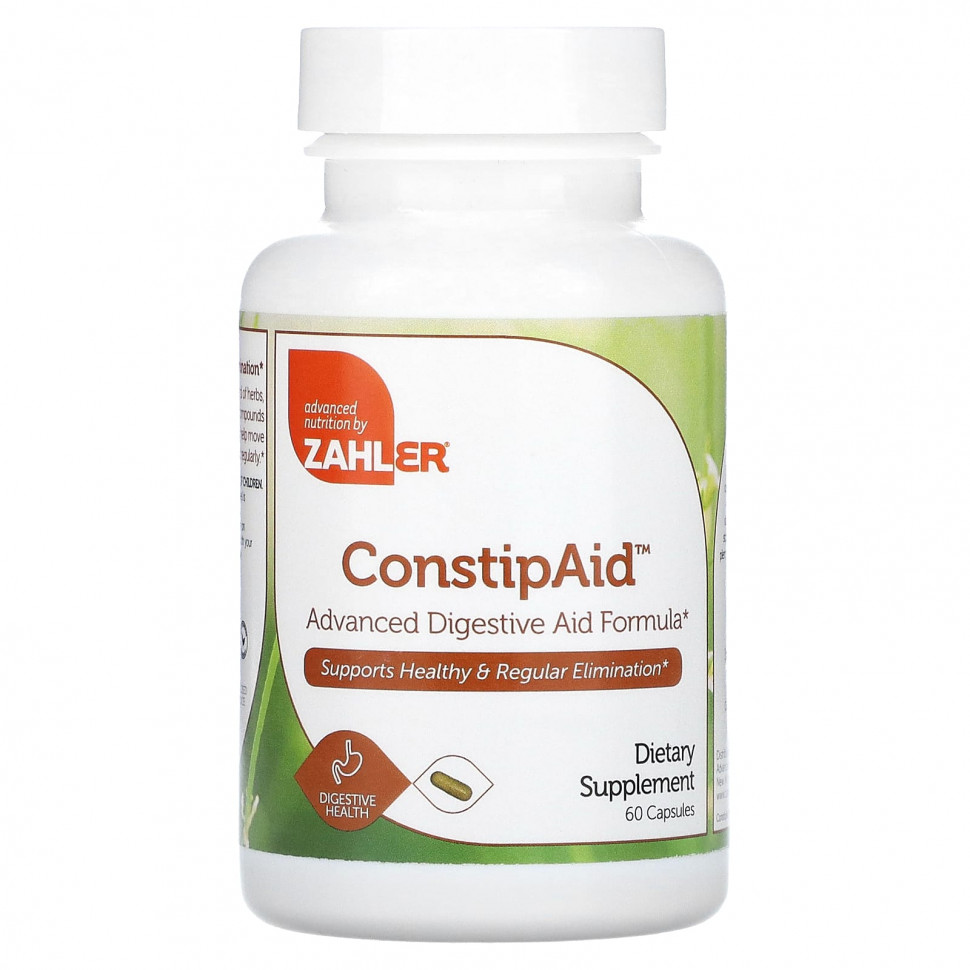   Zahler, ConstipAid,     , 60     -     -,    