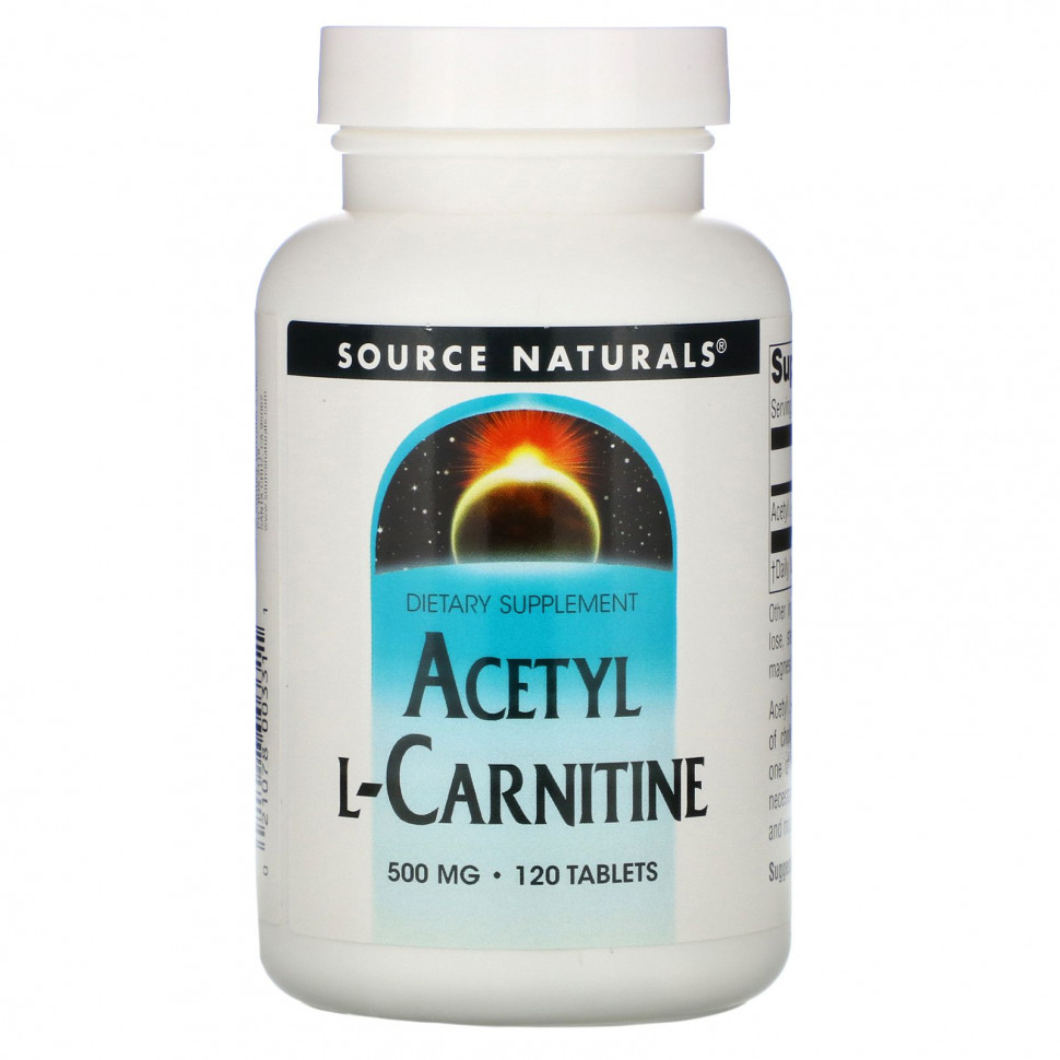   Source Naturals,  L-, 500 , 120     -     -,    