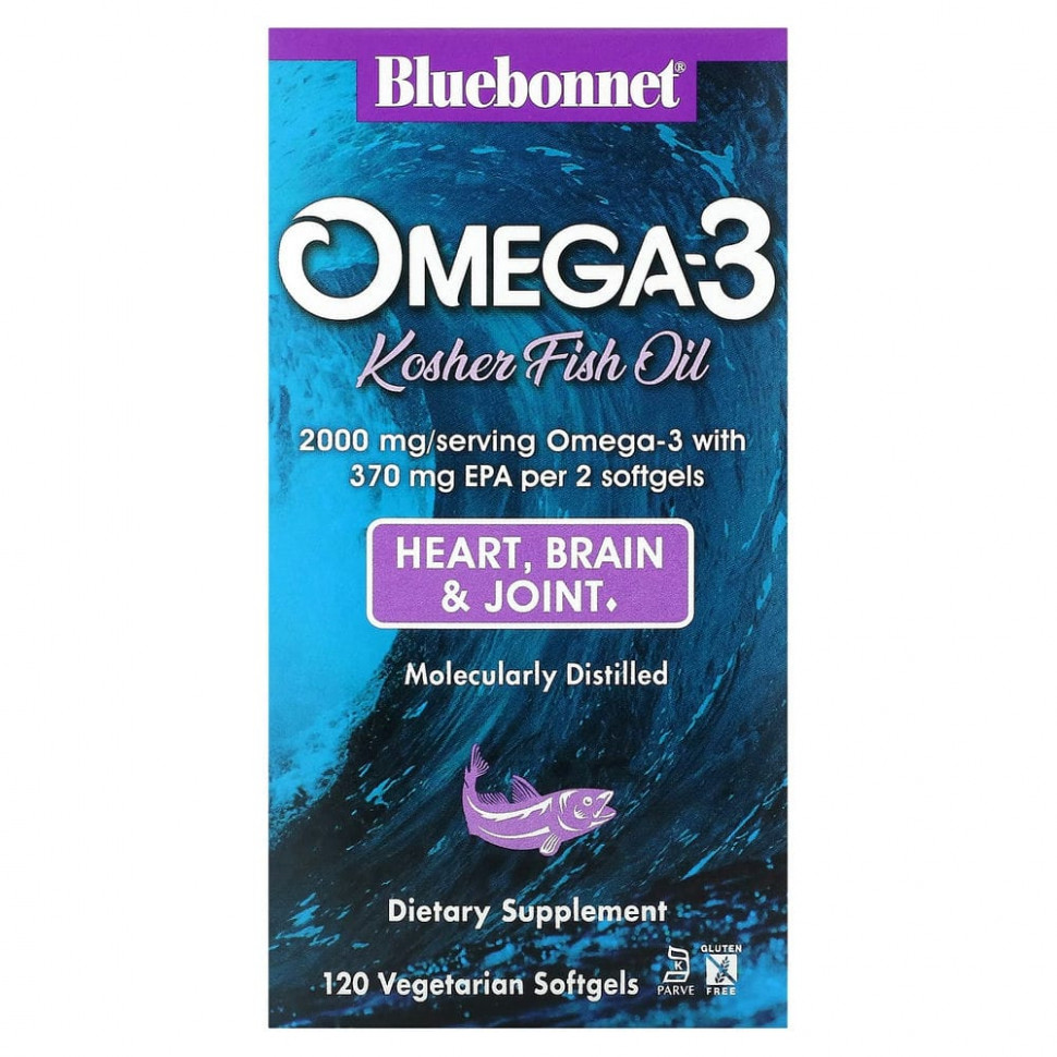   Bluebonnet Nutrition,     -3, 120      -     -,    