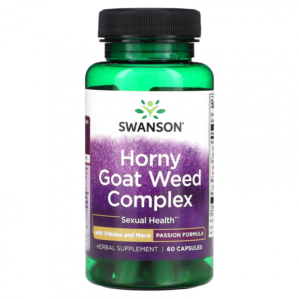   Swanson,  Horny Goat Weed    , 60     -     -,    