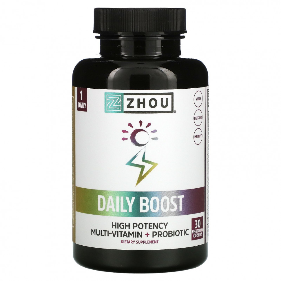   Zhou Nutrition, Daily Boost, 30      -     -,    