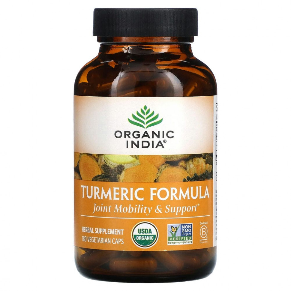   Organic India, Turmeric Formula, ,     , 180      -     -,    