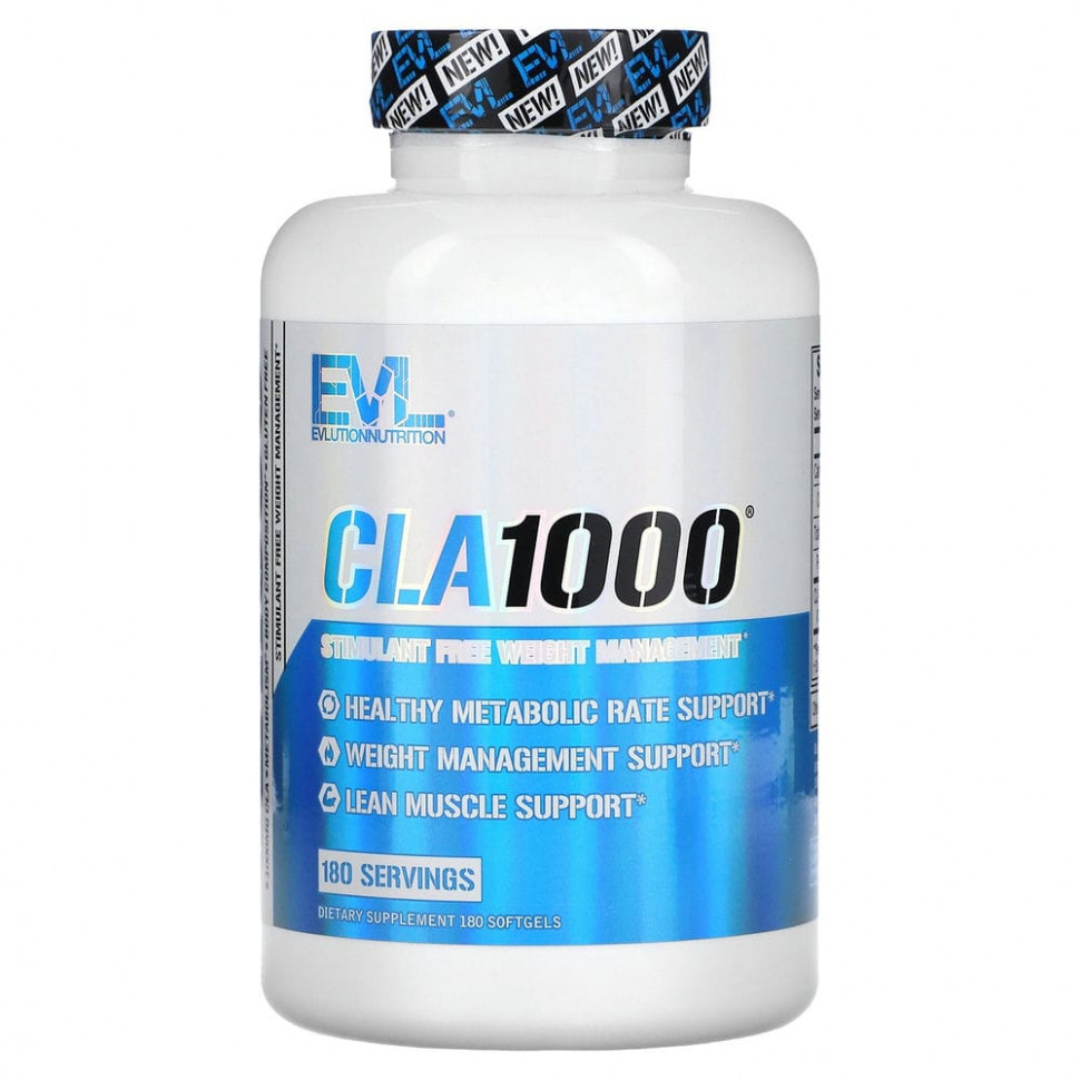   EVLution Nutrition, CLA1000,      , 180     -     -,    