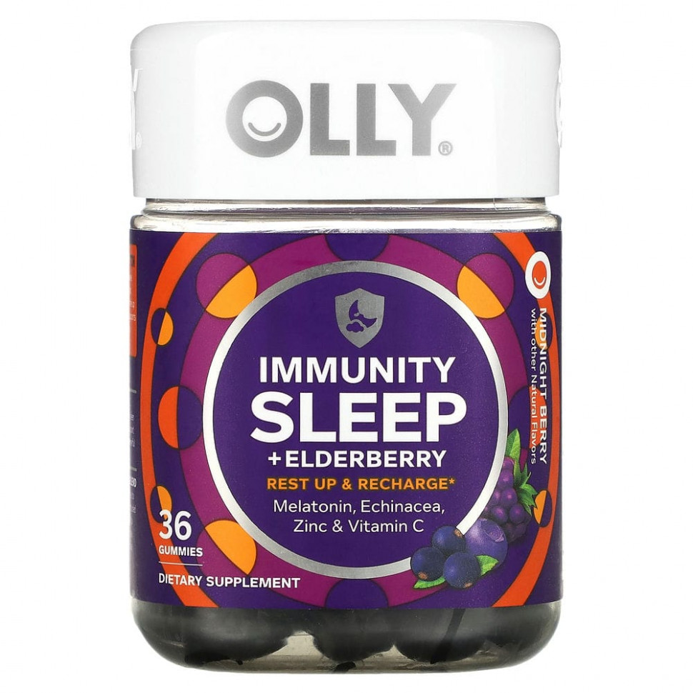   OLLY, Immunity Sleep + ,  , 36      -     -,    