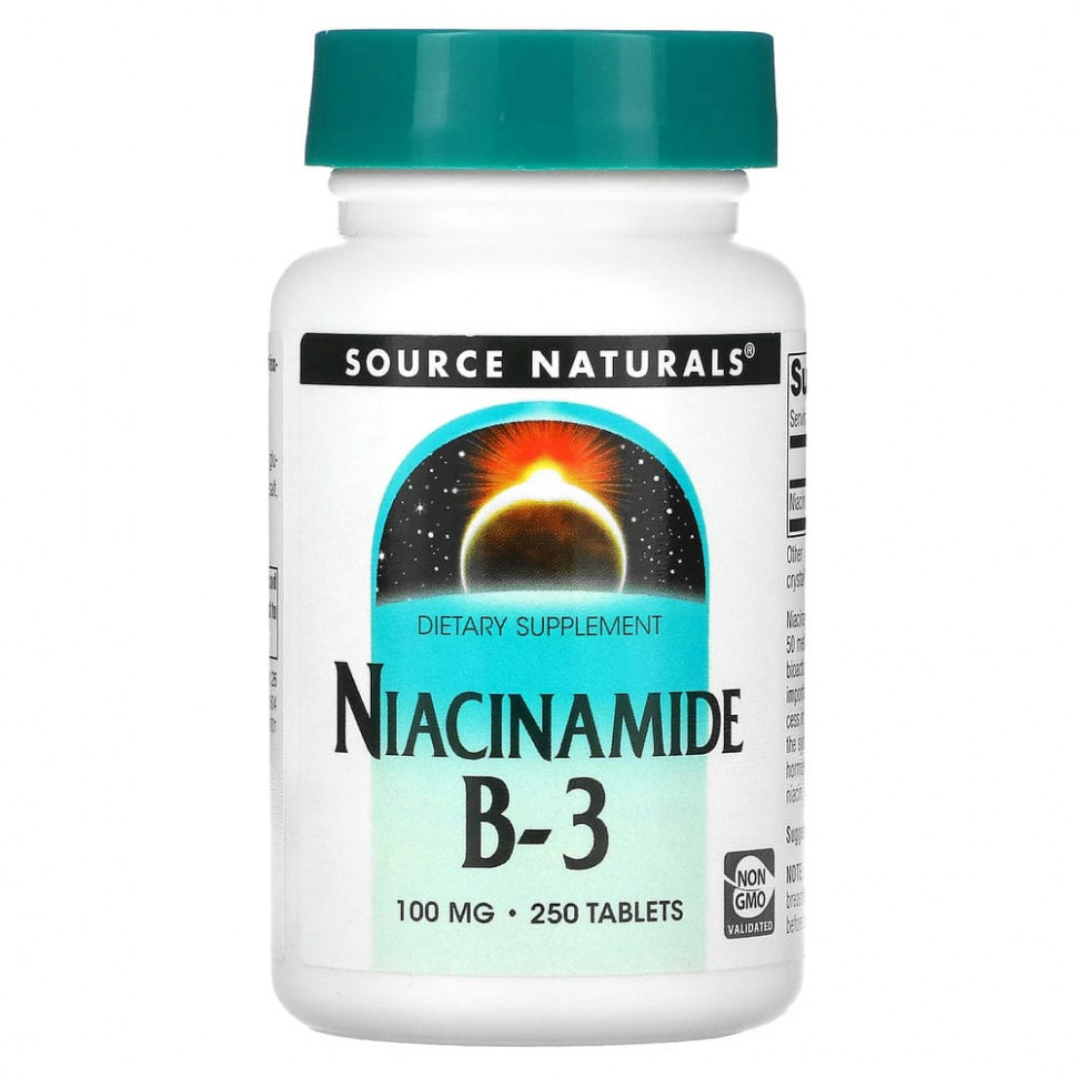   Source Naturals,  B-3, 100 , 250     -     -,    