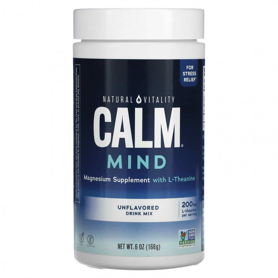   Natural Vitality, CALM Mind,         L-,  , 168  (6 )    -     -,    